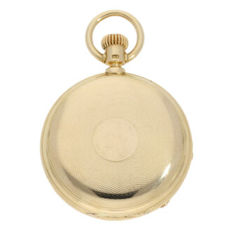 German gold hunting cased ankerchronometer Circa 1870