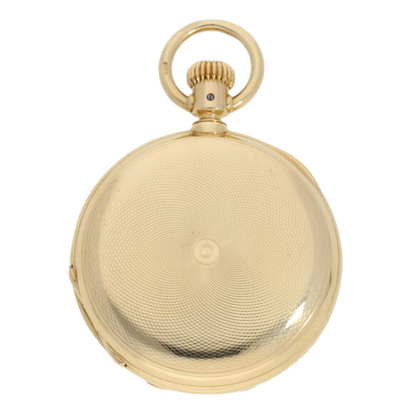 German gold hunting cased ankerchronometer Circa 1870 German gold hunting cased ankerchronometer Circa 1870