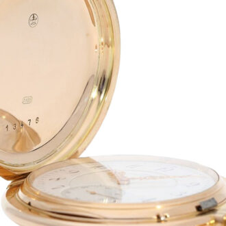 German 14K rose gold ankerchronometer watch Circa 1890