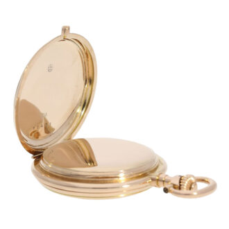 German 14K rose gold ankerchronometer watch Circa 1890