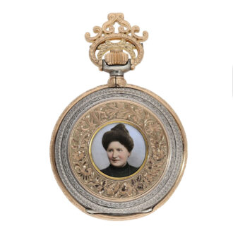Unique German 18K rose gold Renaissance watch Circa 1894-1904