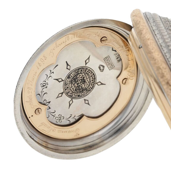 Unique German 18K rose gold Renaissance watch Circa 1894-1904 Unique German 18K rose gold Renaissance watch Circa 1894-1904