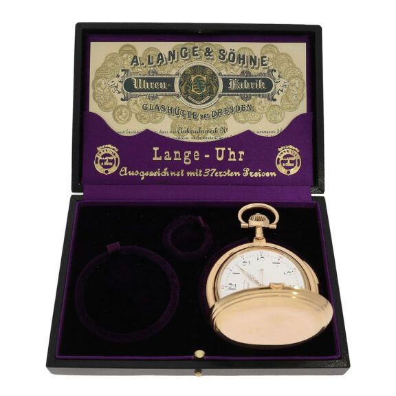 German repeating seconde morte precision watch Circa 1890 German repeating seconde morte precision watch Circa 1890