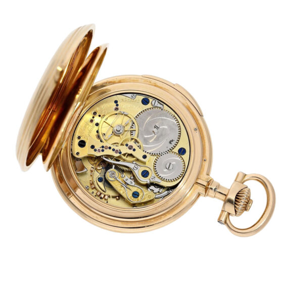 German repeating seconde morte precision watch Circa 1890 German repeating seconde morte precision watch Circa 1890