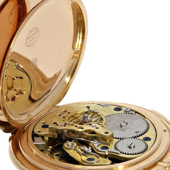 German repeating seconde morte precision watch Circa 1890 German repeating seconde morte precision watch Circa 1890
