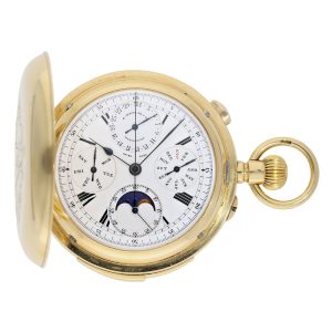 Swiss complicated watch made for the English market Circa 1889