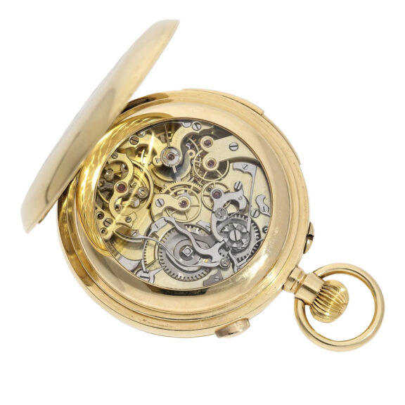 Swiss complicated watch made for the English market Circa 1889 Swiss complicated watch made for the English market Circa 1889