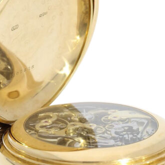 Swiss complicated watch made for the English market Circa 1889 Swiss complicated watch made for the English market Circa 1889