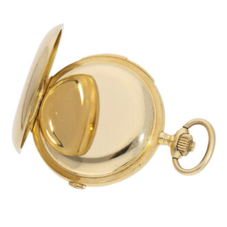 Swiss gold minute repeating astronomical lever watch Circa 1900 Swiss gold minute repeating astronomical lever watch Circa 1900