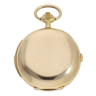 Swiss gold minute repeating astronomical lever watch Circa 1900 Swiss gold minute repeating astronomical lever watch Circa 1900