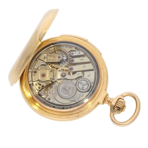Swiss gold hunting cased complicated precision watch Circa 1885 Swiss gold hunting cased complicated precision watch Circa 1885