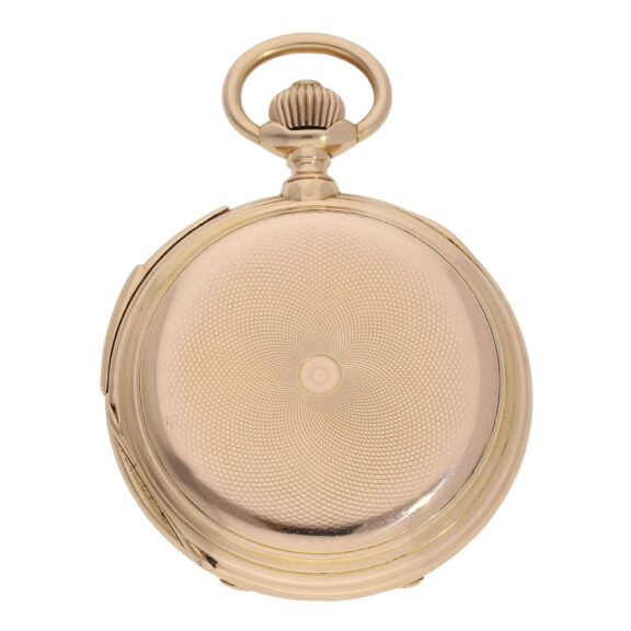 Swiss 18K rose gold complicated precision watch Circa 1890 Swiss 18K rose gold complicated precision watch Circa 1890