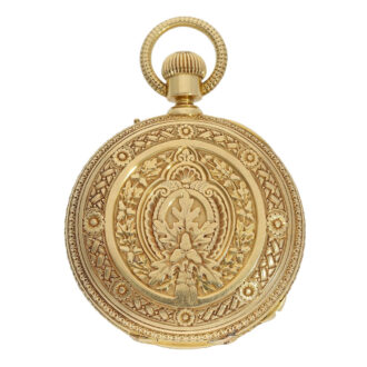 Swiss gold complicated lever for the Indian market Circa 1870 Swiss gold complicated lever for the Indian market Circa 1870