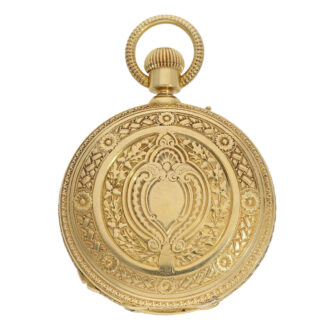 Swiss gold complicated lever for the Indian market Circa 1870 Swiss gold complicated lever for the Indian market Circa 1870