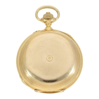 Historically interesting Swiss gold repeating lever Circa 1875