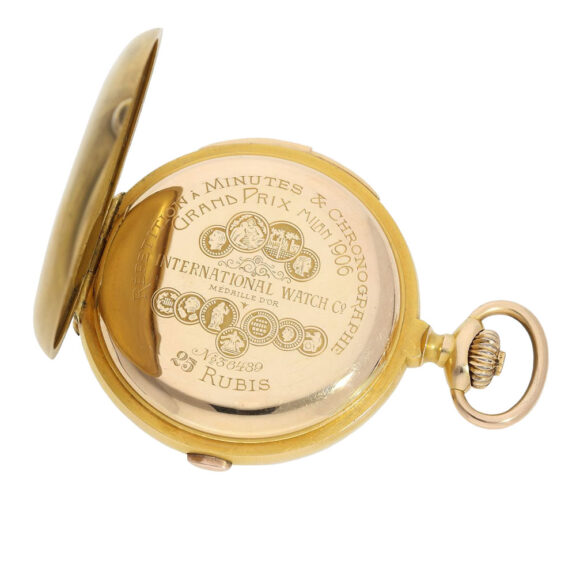 Probably unique Swiss Art Nouveau precision watch Circa 1908 Probably unique Swiss Art Nouveau precision watch Circa 1908