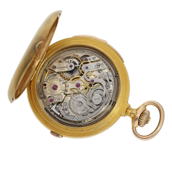 Probably unique Swiss Art Nouveau precision watch Circa 1908 Probably unique Swiss Art Nouveau precision watch Circa 1908