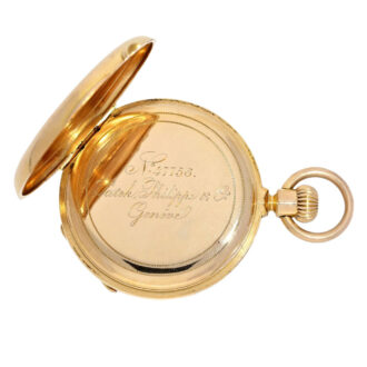 Important Swiss gold open faced deck chronometer Circa 1875