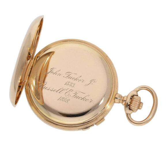 Swiss rose gold split-seconds chronograph Circa 1881 Swiss rose gold split-seconds chronograph Circa 1881