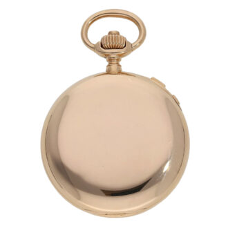 Swiss rose gold split-seconds chronograph Circa 1881