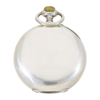 Very early Swiss silver lever deck chronometer Circa 1915