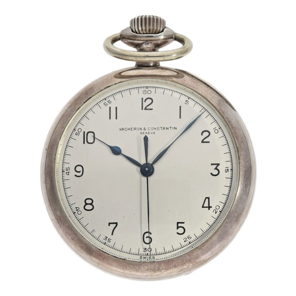 Swiss silver centre seconds chronometer Circa 1944 Swiss silver centre seconds chronometer Circa 1944