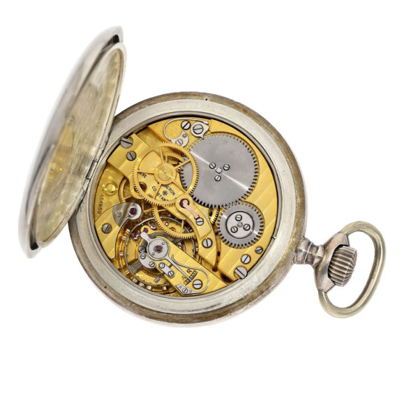 Swiss silver centre seconds chronometer Circa 1944 Swiss silver centre seconds chronometer Circa 1944