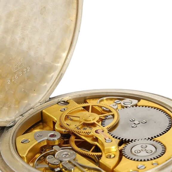 Swiss silver centre seconds chronometer Circa 1944 Swiss silver centre seconds chronometer Circa 1944