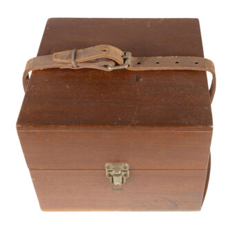 Swiss deck chronometer with double transport box Circa 1945 Swiss deck chronometer with double transport box Circa 1945
