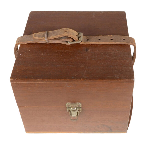 Swiss deck chronometer with double transport box Circa 1945 Swiss deck chronometer with double transport box Circa 1945