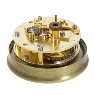 Small French torpedo boat deck chronometer Circa 1890