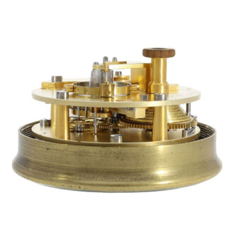 Small French torpedo boat deck chronometer Circa 1890