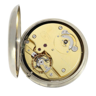 Swiss Heure Exacte deck chronometer with regulator dail Circa 1930