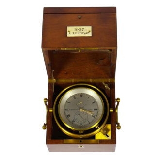 French deck chronometer with 49h power reserve Circa 1900