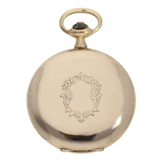 Fine Swiss 14K gold hunting cased lever watch Circa 1920
