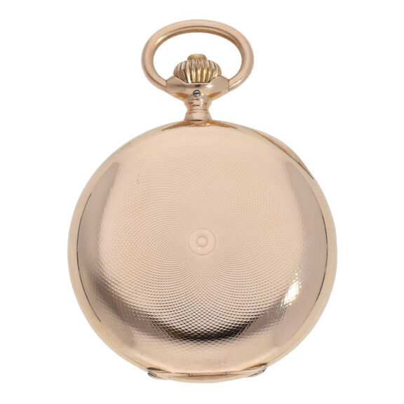 Fine Swiss 14K gold hunting cased lever watch Circa 1920 Fine Swiss 14K gold hunting cased lever watch Circa 1920
