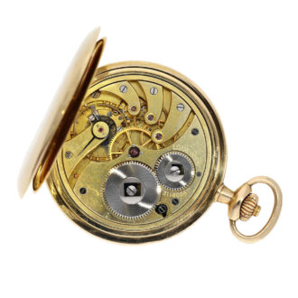 Swiss 14K gold hunting cased ankerchronometer Circa 1915 Swiss 14K gold hunting cased ankerchronometer Circa 1915