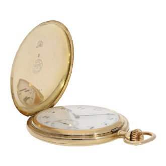 Swiss 14K gold hunting cased ankerchronometer Circa 1915 Swiss 14K gold hunting cased ankerchronometer Circa 1915