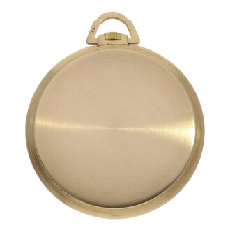 Swiss gold open faced Art Deco dress watch Circa 1935 Swiss gold open faced Art Deco dress watch Circa 1935