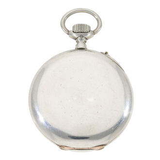 Fine German silver open faced precision lever Circa 1895