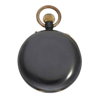 Swiss gunmetal split-seconds chronograph deck watch Circa 1880 Swiss gunmetal split-seconds chronograph deck watch Circa 1880