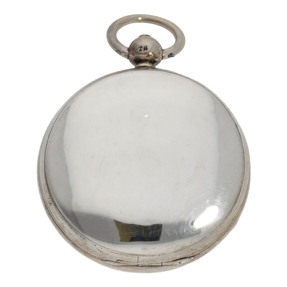 Rare English silver open faced verge pocket watch Circa 1823 Rare English silver open faced verge pocket watch Circa 1823