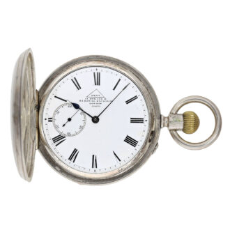 Interesting English set of lever watches Circa 1866 and 1883