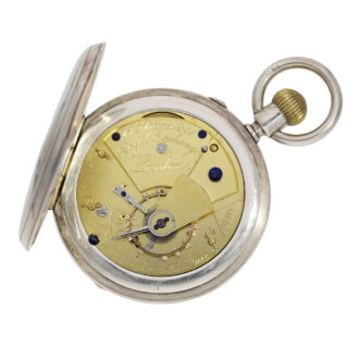 Interesting English set of lever watches Circa 1866 and 1883