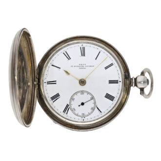Interesting English set of lever watches Circa 1866 and 1883