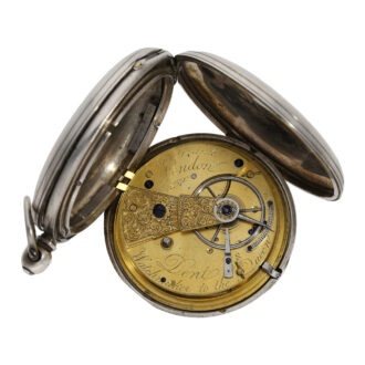 Interesting English set of lever watches Circa 1866 and 1883