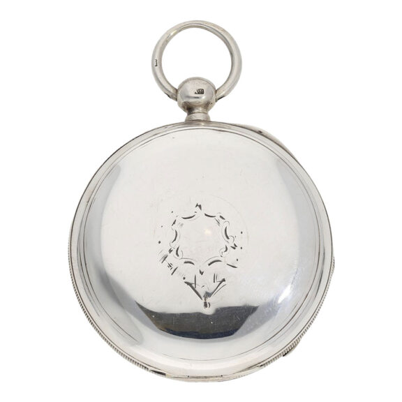 Technically interesting Swiss silver captain's watch Circa1883 Technically interesting Swiss silver captain's watch Circa 1883