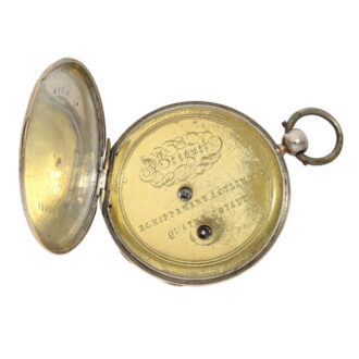 Technically intersting Swiss silver Lépine watch Circa 1830