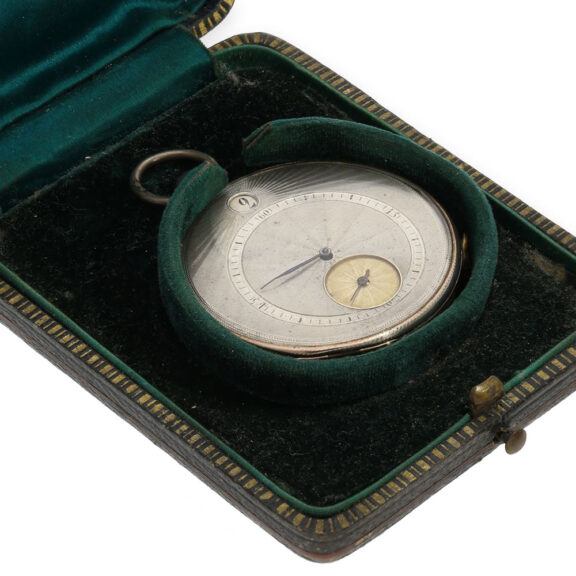 Technically intersting Swiss silver Lépine watch Circa 1830 Technically intersting Swiss silver Lépine watch Circa 1830