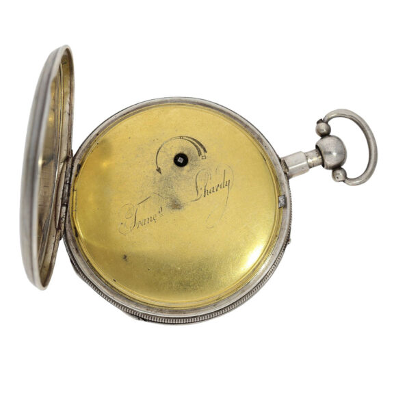 Swiss silver quarter repeating Breguet-type verge Circa 1820 Swiss silver quarter repeating Breguet-type verge Circa 1820